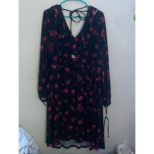 Torrid floral dress